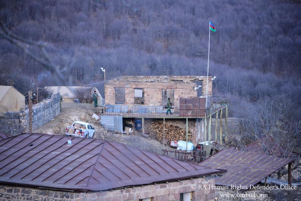 azerbaijan flag syunik